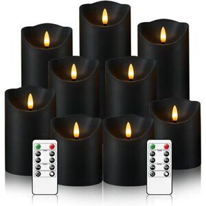 Flameless Candles with Remote, Battery Operated Flickering Flameless Candles